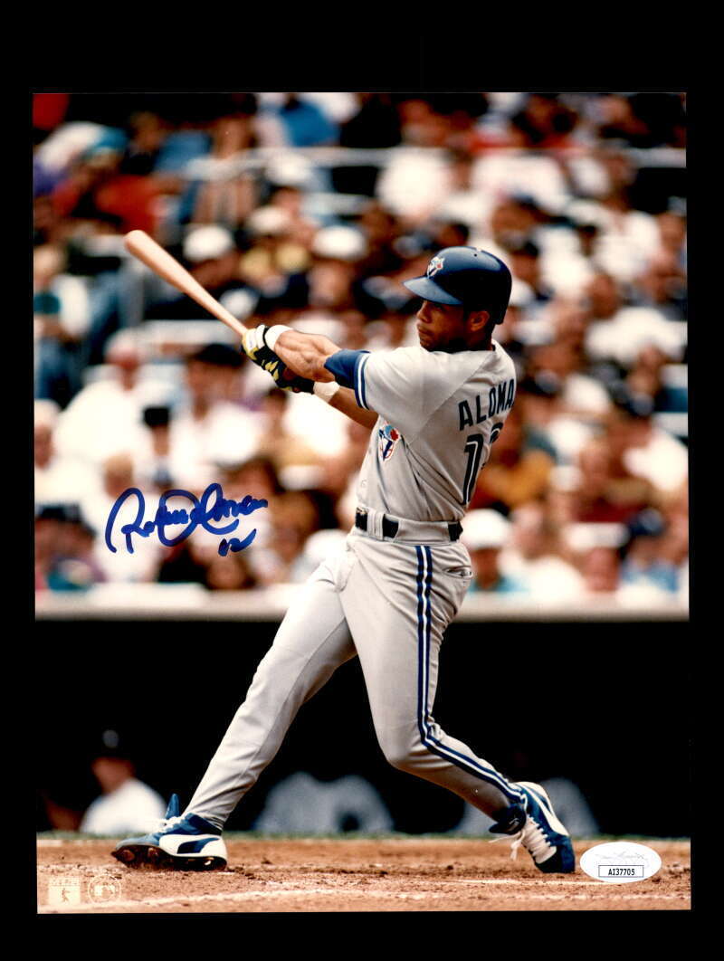 Roberto Alomar JSA Coa Signed  8x10 Photo Autograph Blue Jays Image 1