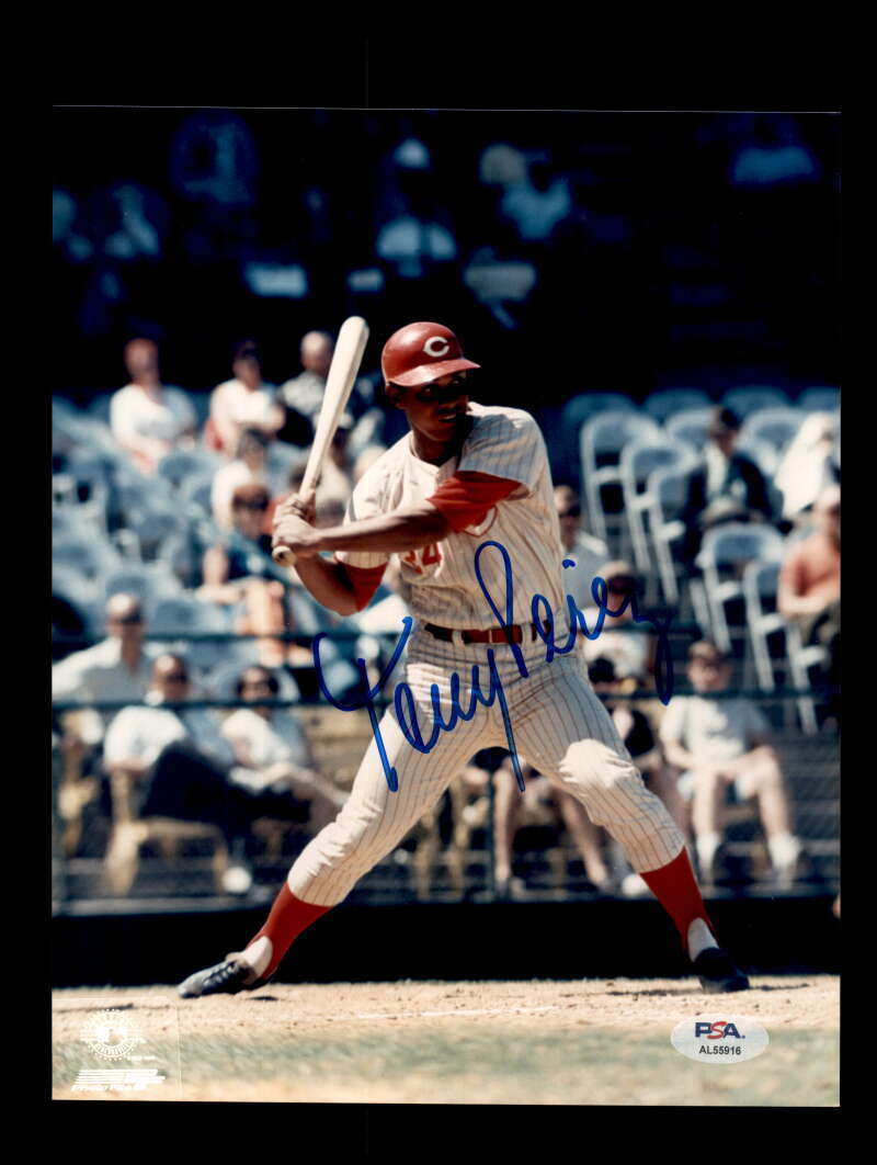 Tony Perez PSA DNA Signed 8x10 Photo Autograph Reds Image 1