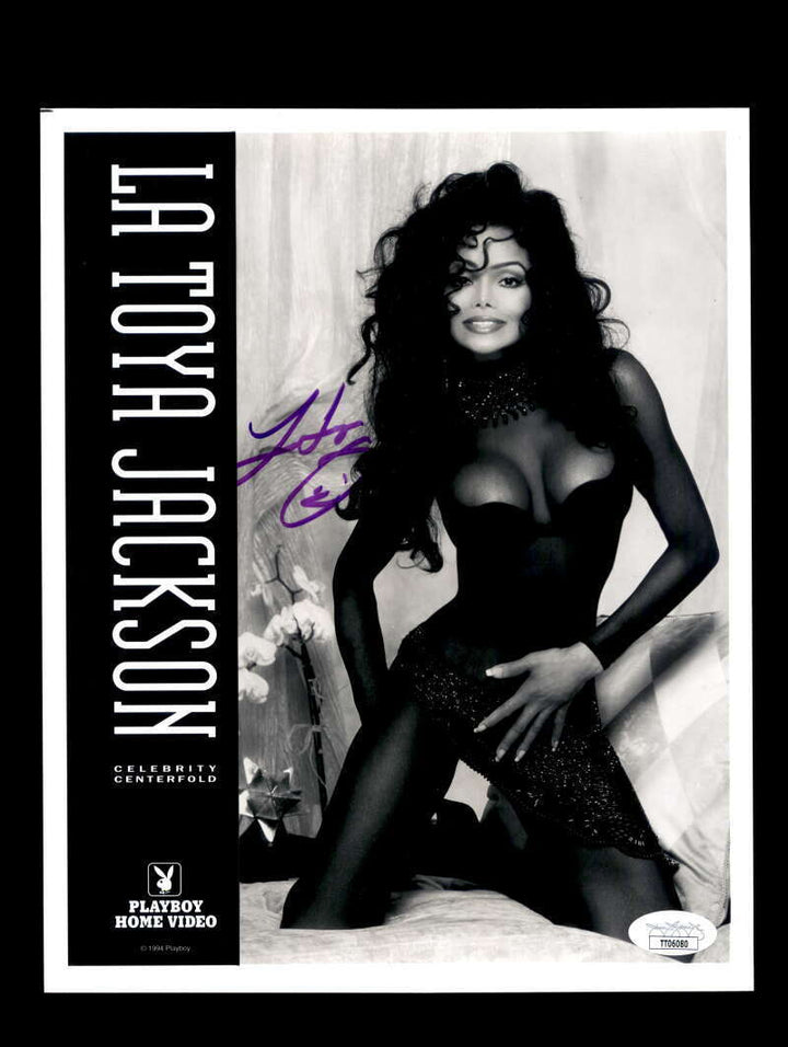 La Toya Jackson JSA Coa Signed 8x10 Photo Autograph Image 1