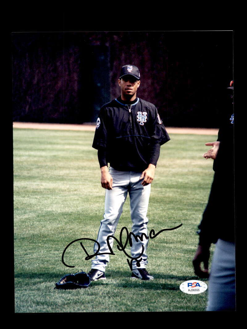 Roberto Alomar PSA DNA Coa Signed 8x10 Photo Mets Autograph Image 1