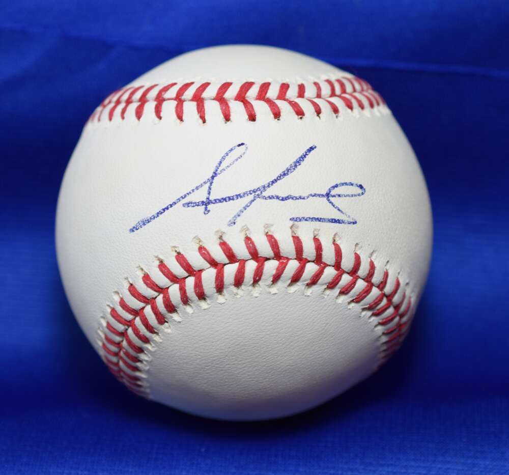 Alex Reyes JSA COA Autograph Major League Signed Baseball Image 1