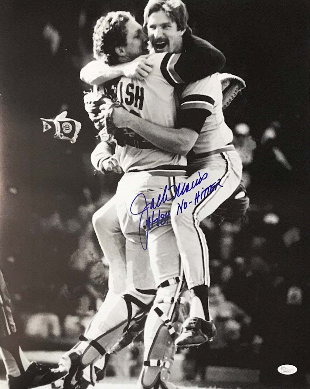 Jack Morris "4/7/84 No Hitter" Autographed 16x20 Photo (JSA) Image 1