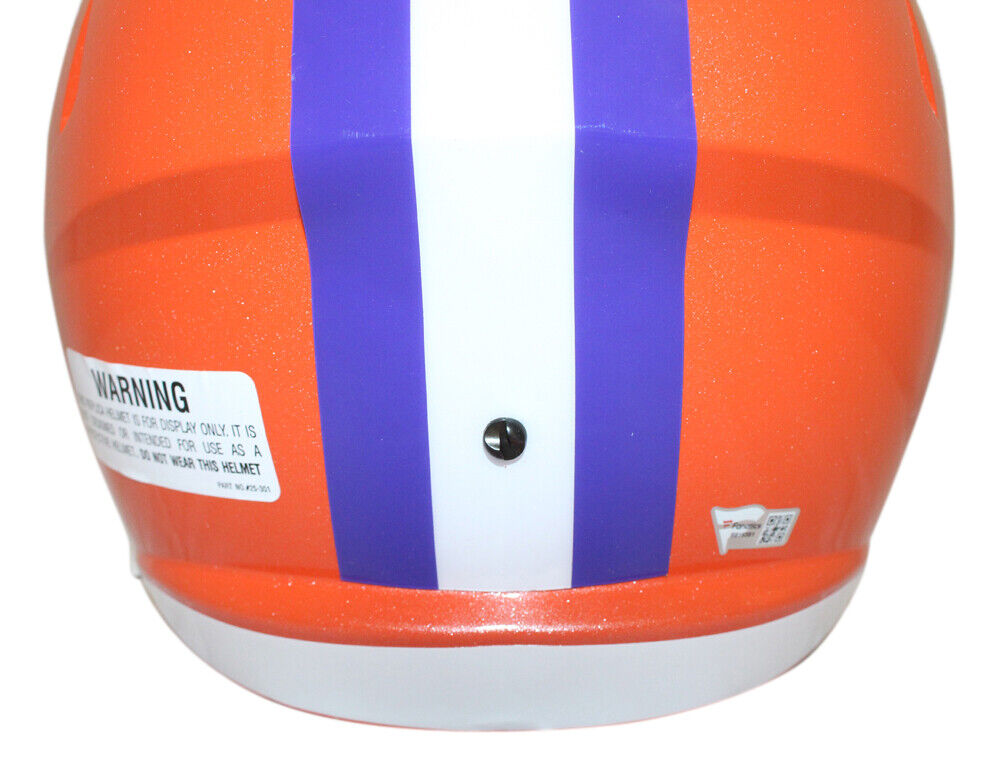 Trevor Lawrence Autographed Clemson Tigers Speed F/S Helmet FAN 39839 Image 4