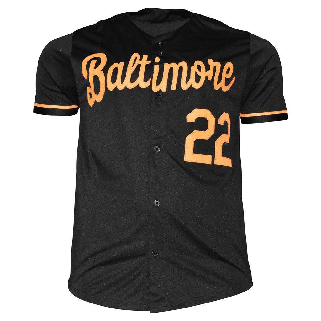 Jim Palmer Signed Baltimore Black Baseball Jersey (JSA) Image 3