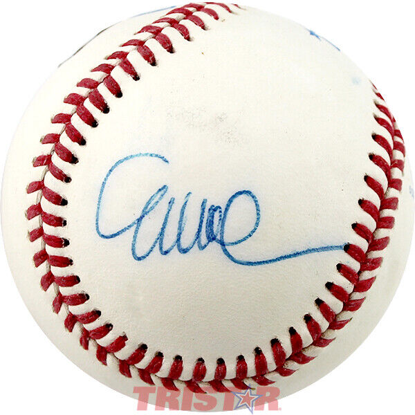 Melissa Owens Miller Emme Signed OL Baseball TRISTAR - 50 Most Beautiful People Image 1