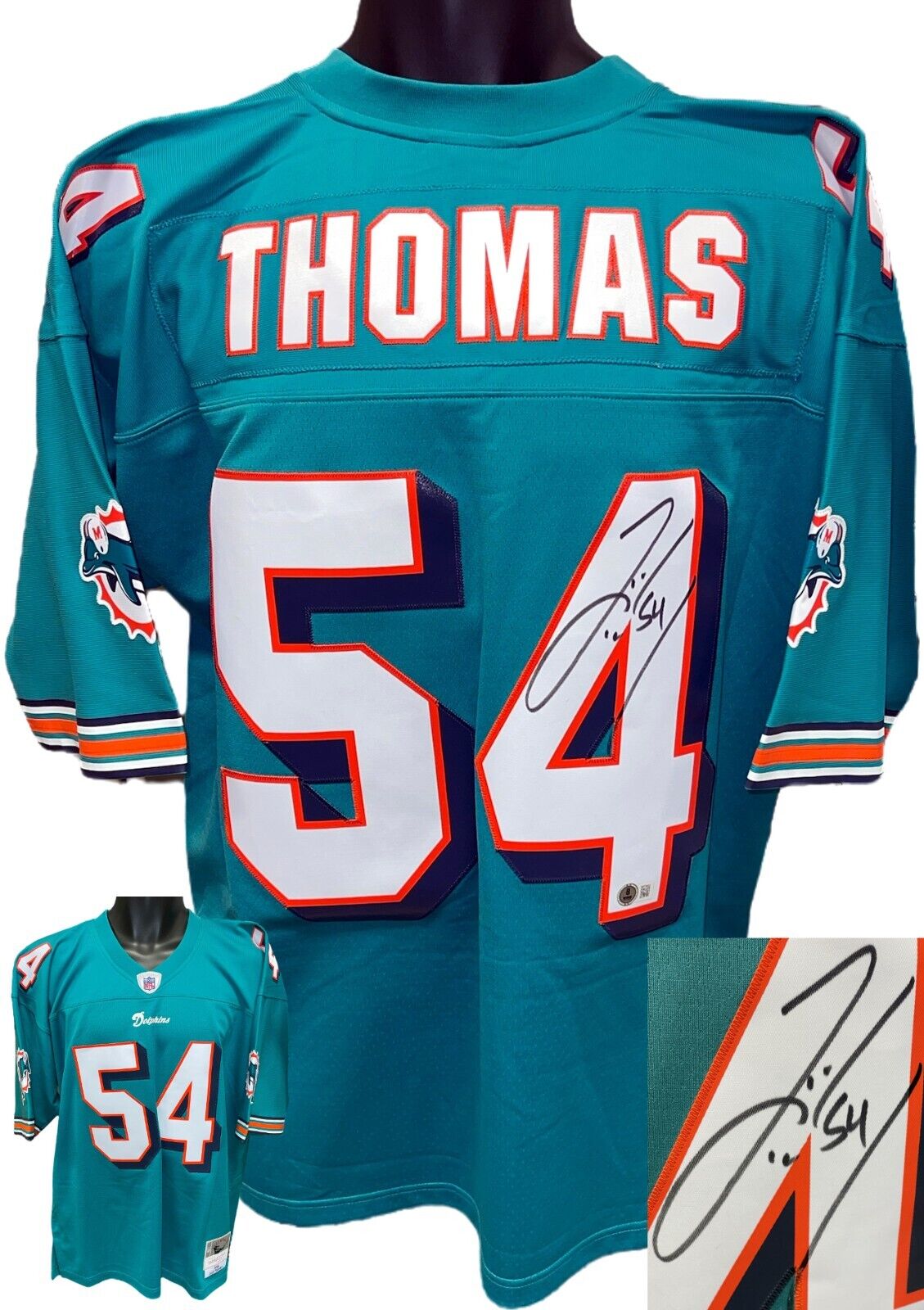 Zach shops Thomas Autograph Jersey