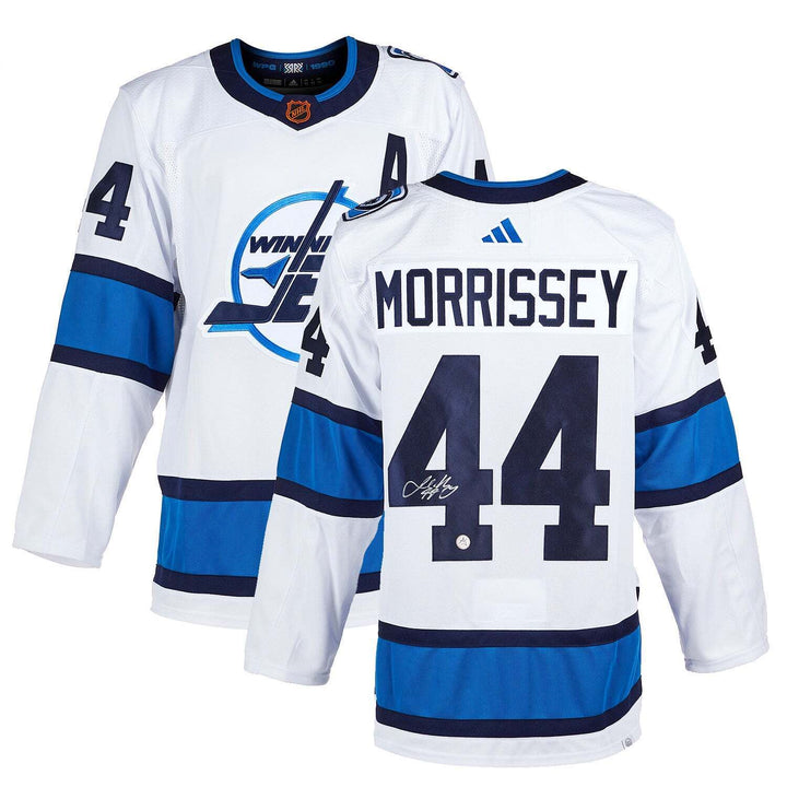 Josh Morrissey Signed Winnipeg Jets Reverse Retro 2.0 adidas Jersey Image 3