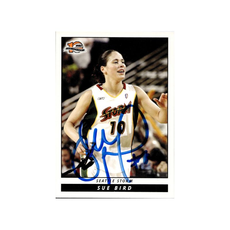 Sue Bird Seattle Storm Autographed 2006 WNBA 10th Anniversary Trading Card