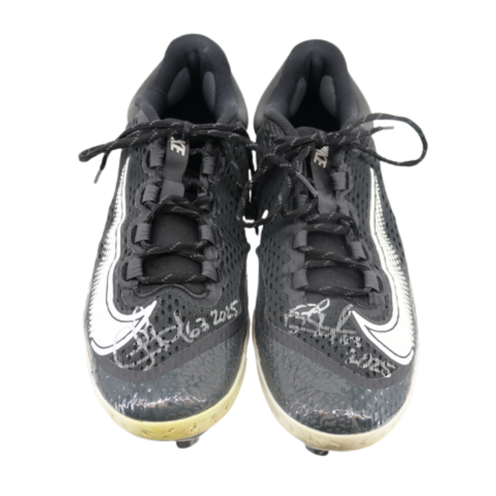 Fernando Cruz New York Yankees Autographed Signed Inscribed Game Used Cleats (CX Auth)