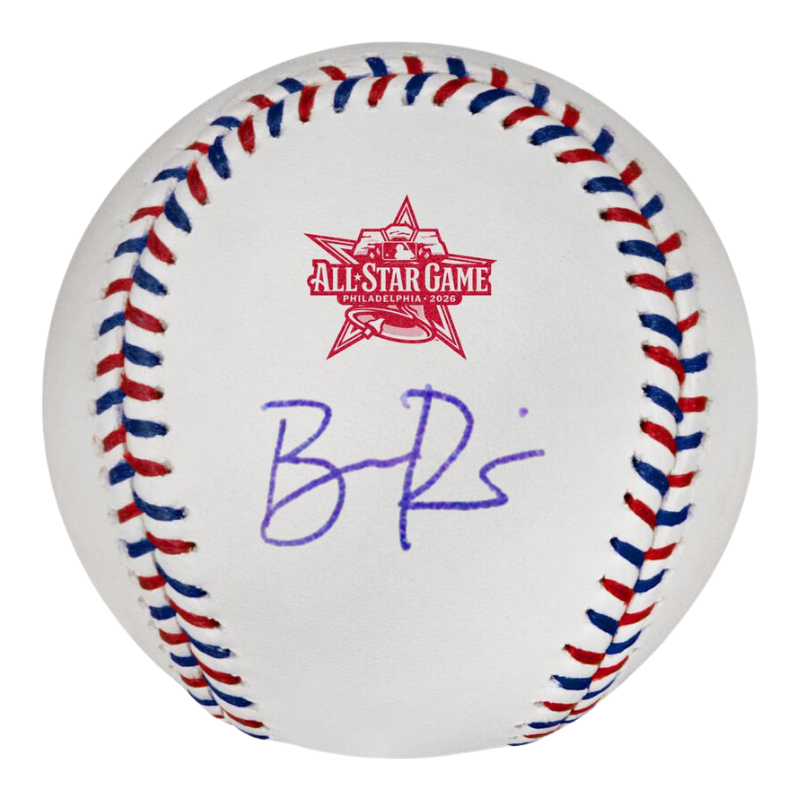 Ben Rice New York Yankees Autographed 2026 All Star Game Logo Baseball (CX Auth)