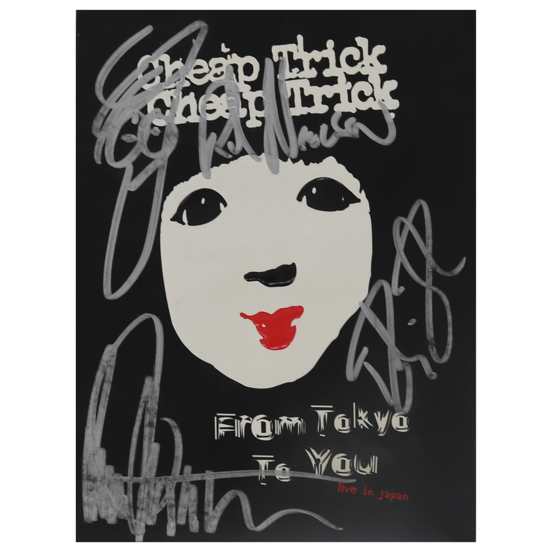 Cheap Trick Autographed Live In Tokyo DVD