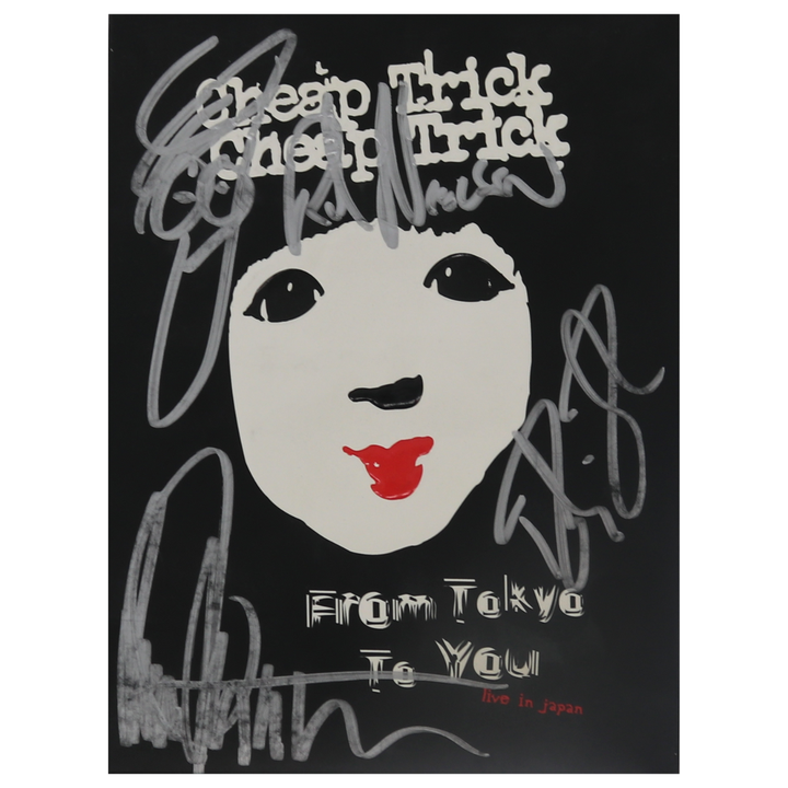 Cheap Trick Autographed Live In Tokyo DVD