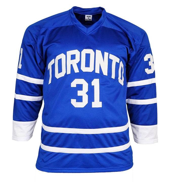 Curtis Joseph Signed Toronto Blue Hockey Jersey (JSA)