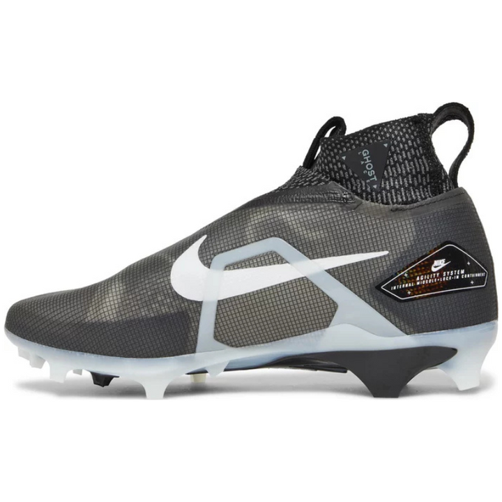 Ohio State Football Team Issued Nike Alpha Menace Elite 3 Wd P Black/White - Iron Grey Pair of Cleats