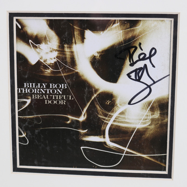Billy Bob Thornton Autographed Beautiful Door Album Framed Landman Collage