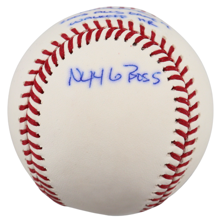 Aaron Boone New York Yankees Autographed Baseball Inscribed "2003 ALCS Game 7 Walkoff HR, NYY 6 - BOS 5" (CX Auth)