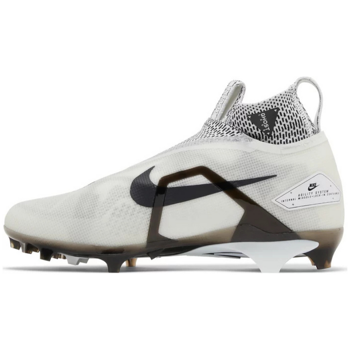 Ohio State Football Team Issued Nike Alpha Menace Elite 3 Wd P White/Black Particle Grey Wide Pair of Cleats