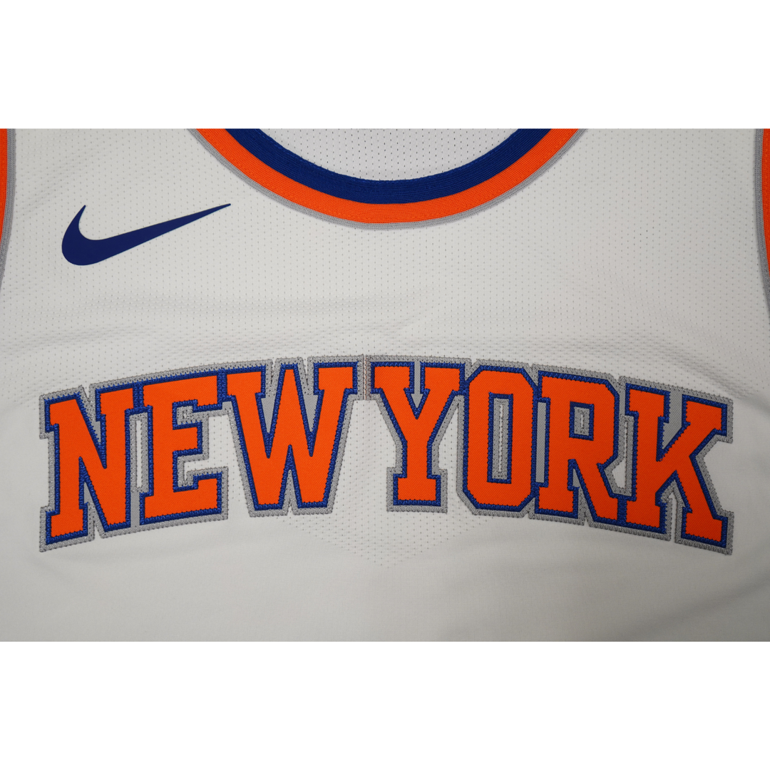 New York Knicks Authentic Nike Blank White Jersey Size 52+2