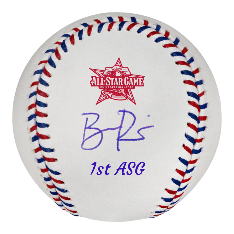 Ben Rice New York Yankees Autographed Inscribed 1st ASG 2026 All Star Game Logo Baseball (CX Auth)