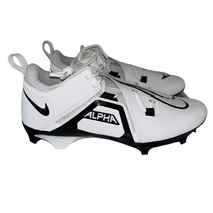 Ohio State Football Team Issued Nike Alpha Menace Pro 3 Low P White/Black Cleats