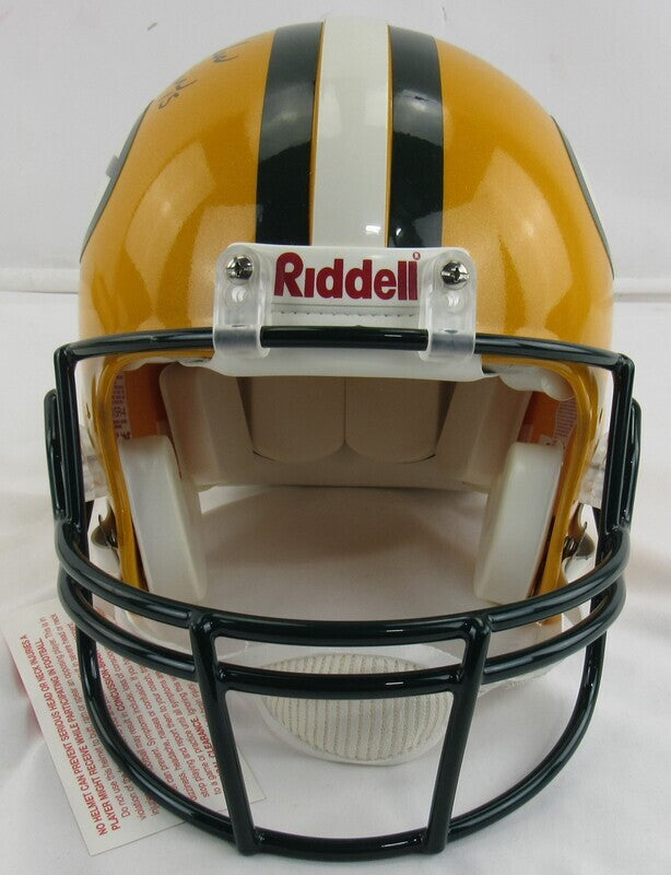 Bart Star Signed Riddell Packers Helmet Replica JSA LOA YY40215