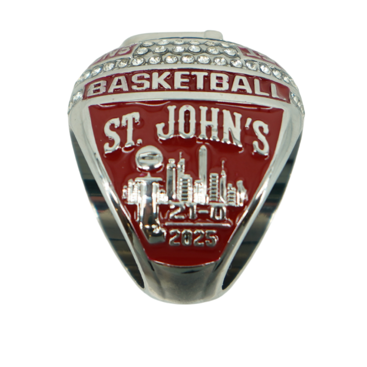 St. John’s University Red Storm 2024-2025 Big East Champions Replica Ring