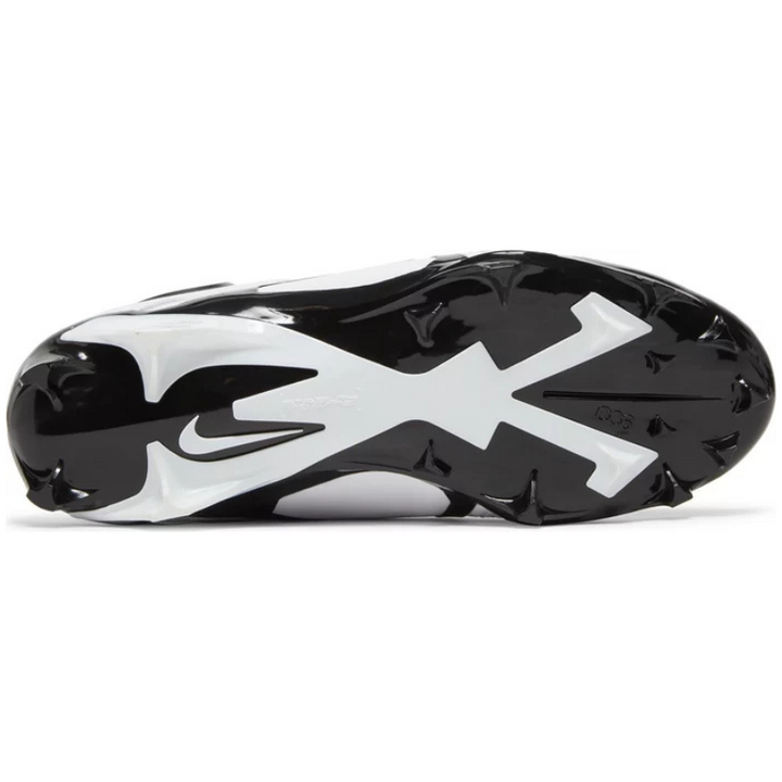 Ohio State Football Team Issued Nike Alpha Menace Pro 3 Wd P White/Black - White Wide Pair of Cleats