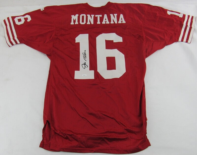 Joe Montana Signed Replica 49ers Jersey JSA AP96944