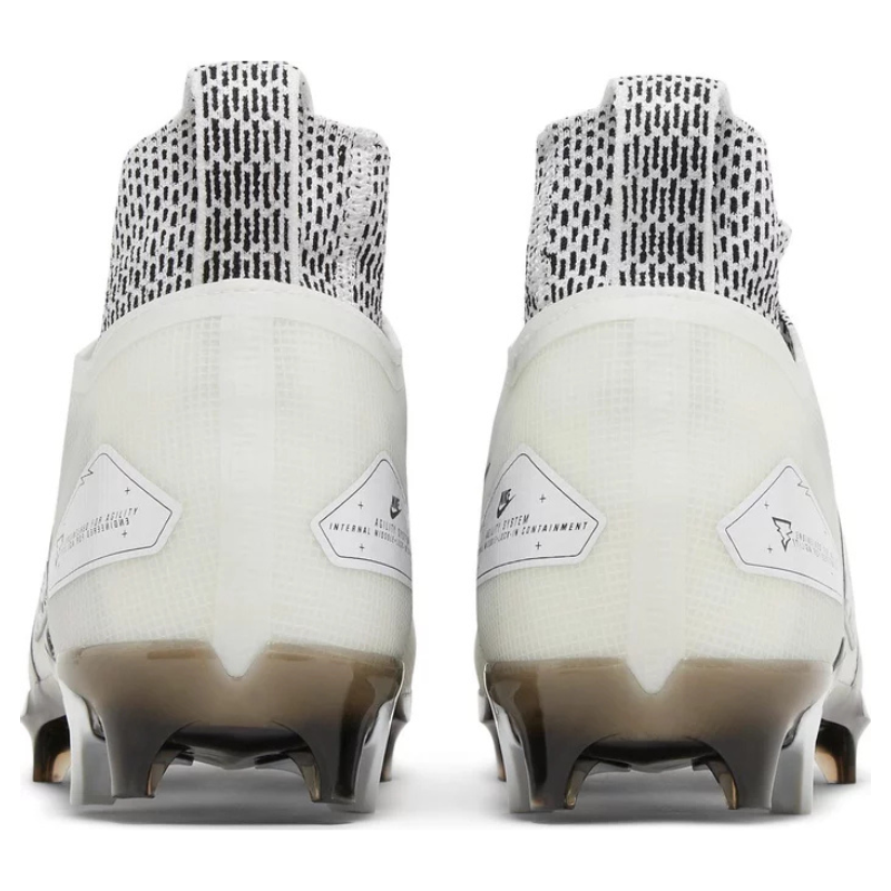 Ohio State Football Team Issued Nike Alpha Menace Elite 3 Wd P White/Black Particle Grey Wide Pair of Cleats
