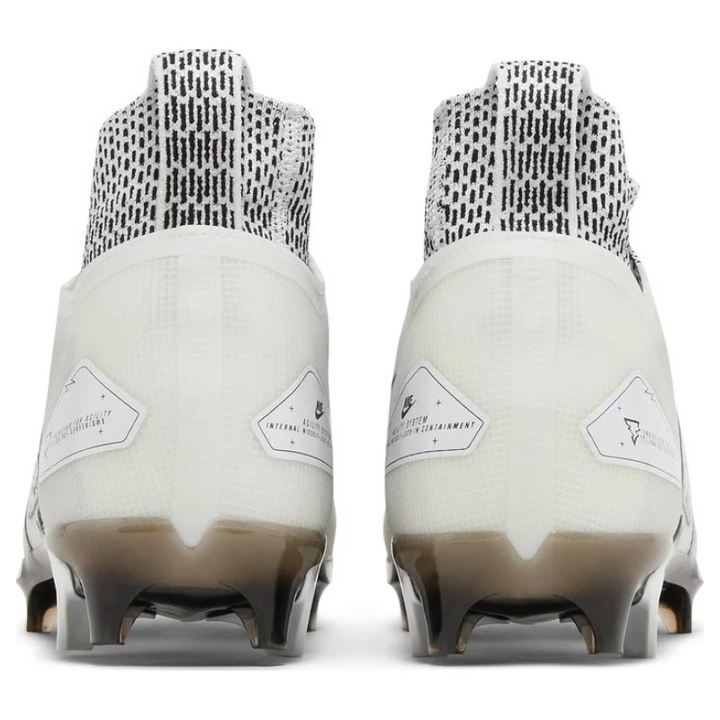Ohio State Football Team Issued Nike Alpha Menace Elite 3 Wd P White/Black Particle Grey Wide Pair of Cleats