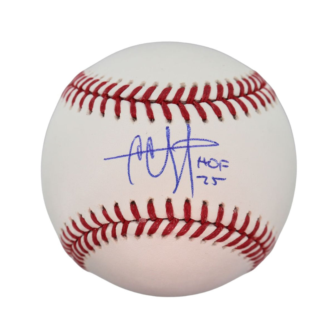 CC Sabathia New York Yankees Autographed Signed Inscribed "HOF 25" OMLB Baseball (Fanatics Auth)