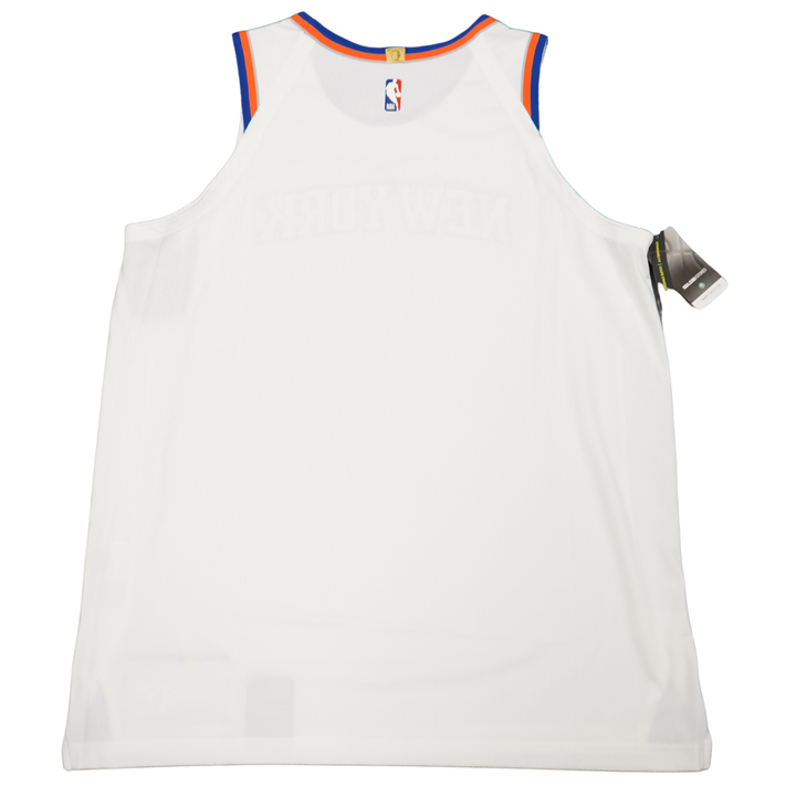 New York Knicks Authentic Nike Blank White Jersey Size 52+2