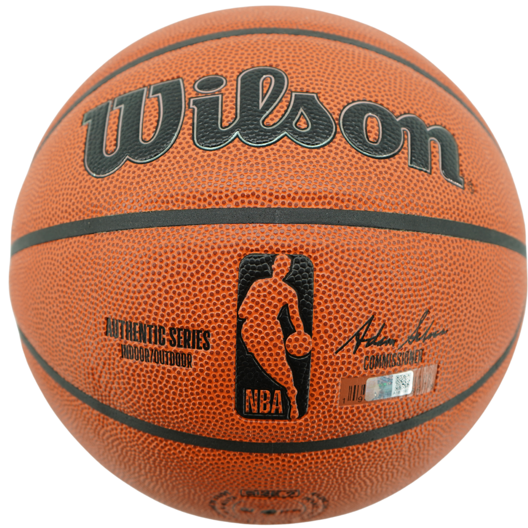 Jose Alvarado New York Knicks Autographed Wilson NBA Basketball CX Auth