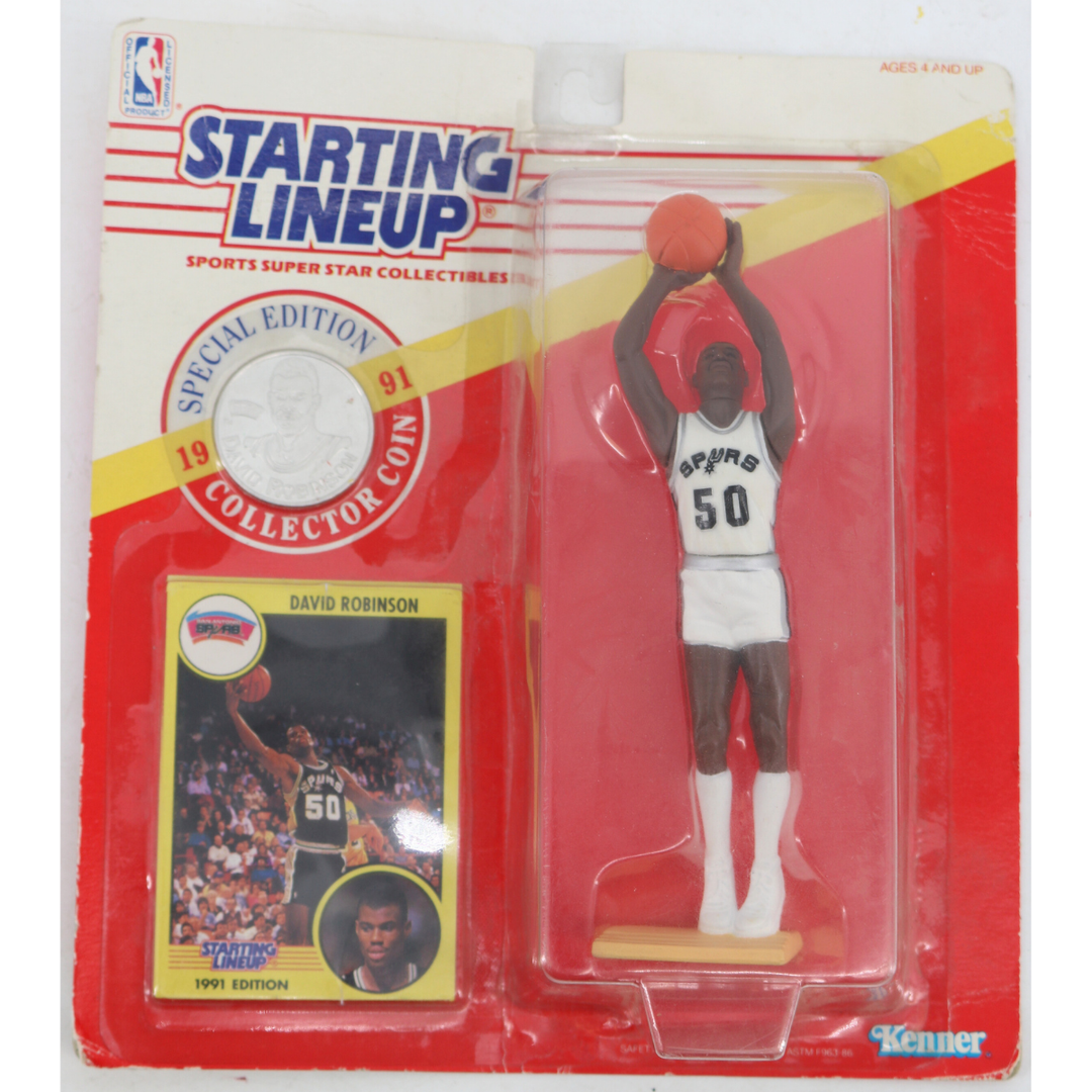 Lot of 4 NBA Starting Lineup Figures