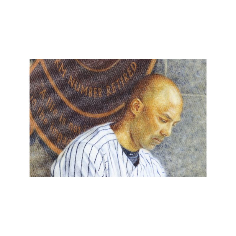 Mariano Rivera New York Yankees Autographed Signed Inscribed A Tribute to Number 42 16x20 Framed Canvas LE 42