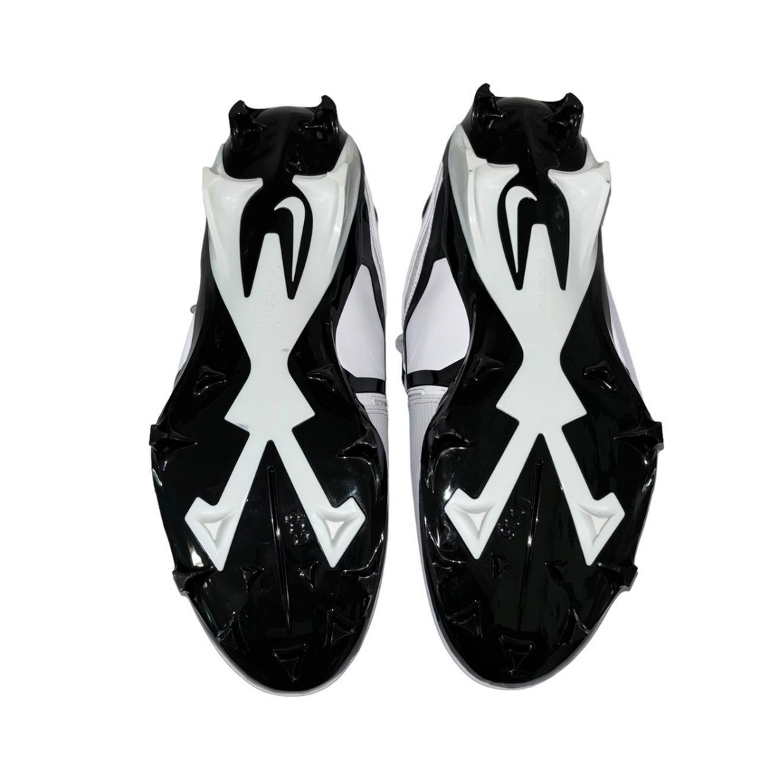 Ohio State Football Team Issued Nike Alpha Menace Pro 3 Low P White/Black Cleats