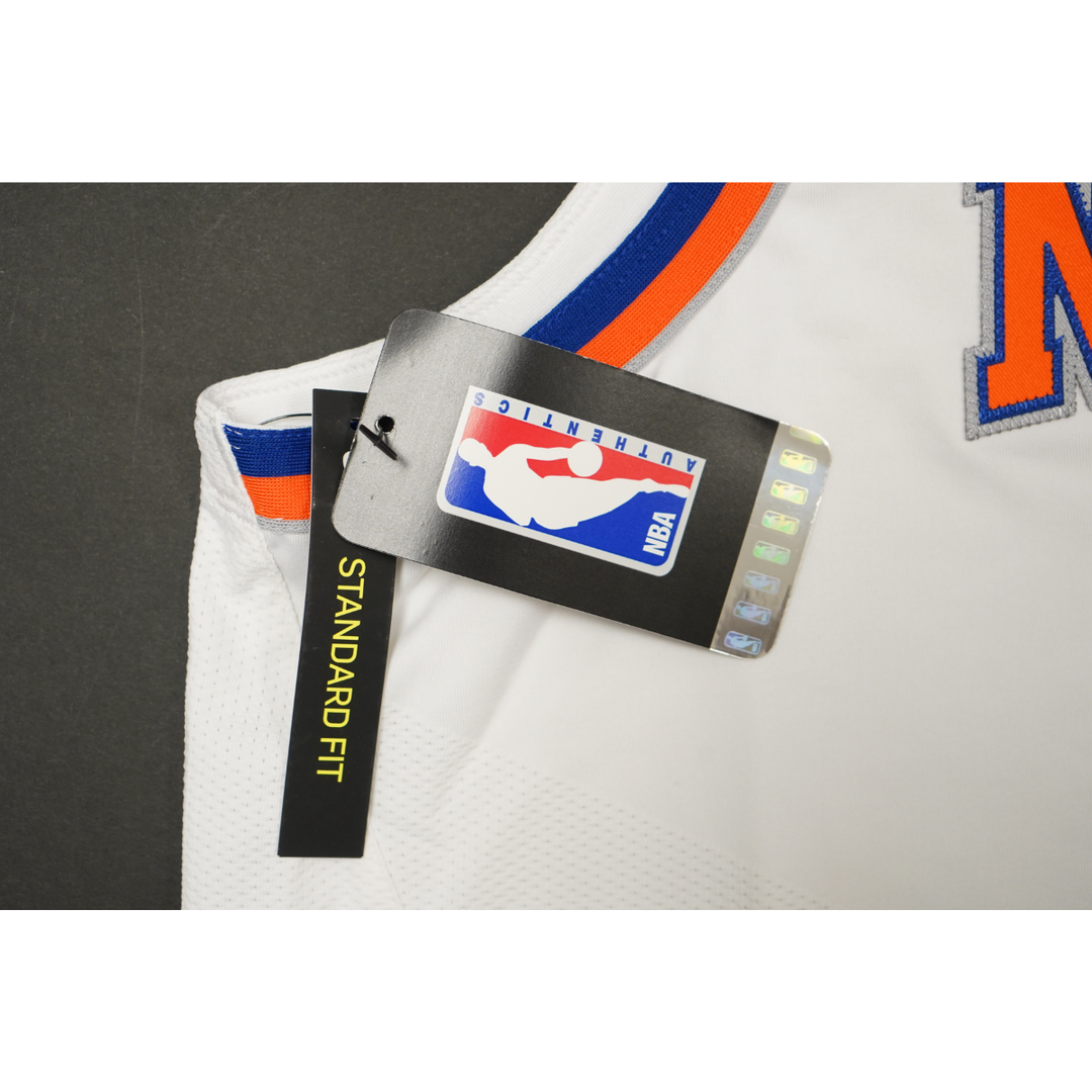 New York Knicks Authentic Nike Blank White Jersey Size 52+2