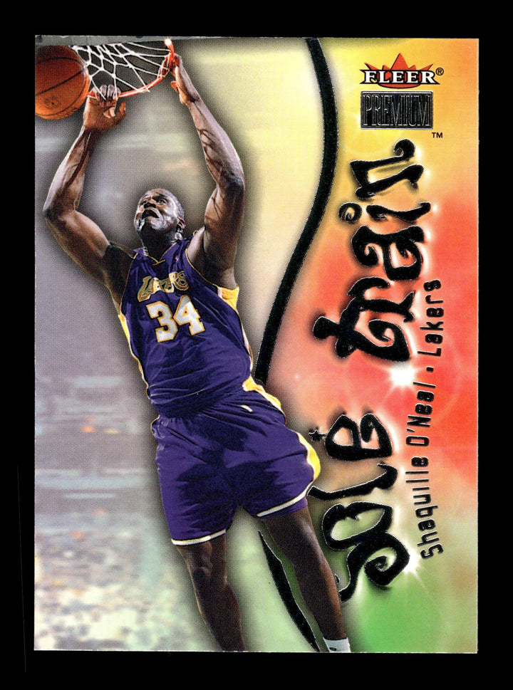 2000-01 Fleer Premium #5 ST Shaquille O'Neal Sole Train