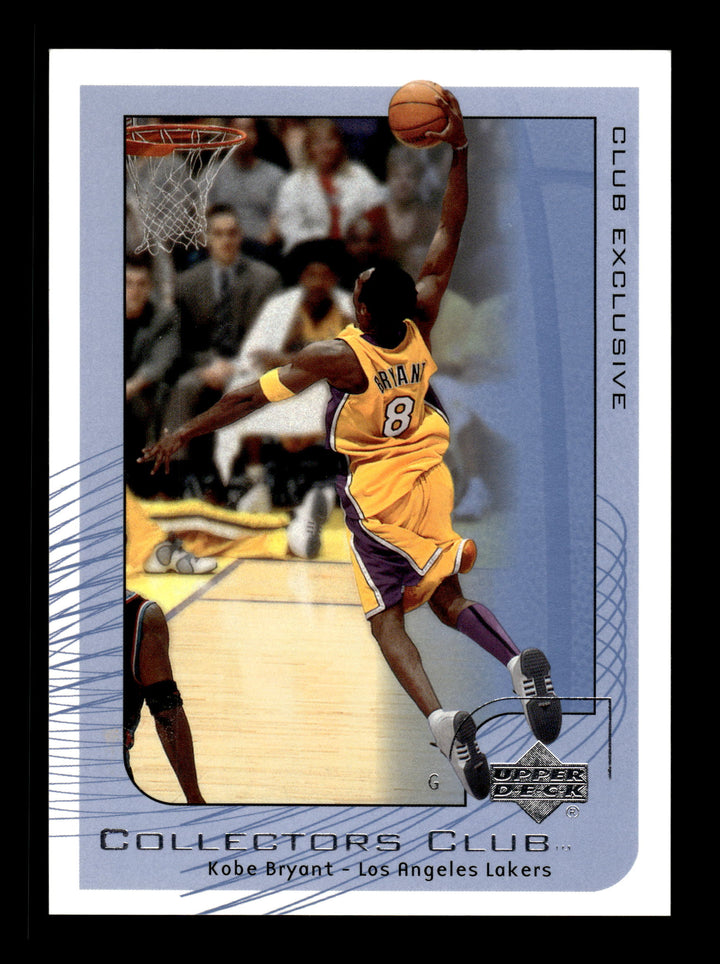 2001-02 Upper Deck Club Exclusive #NBA1 Kobe Bryant
