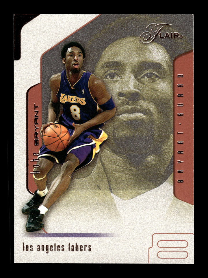 2001-02 Flair #8 Kobe Bryant