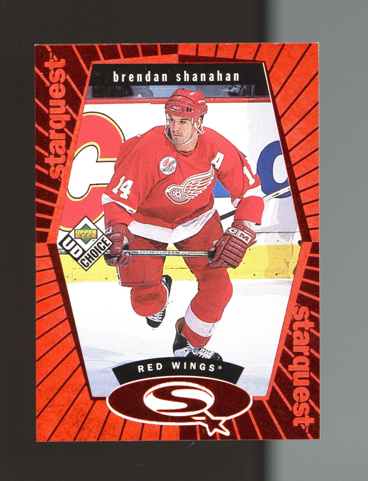 1998-99 UD Choice #SQ9 Brendan Shanahan StarQuest Red