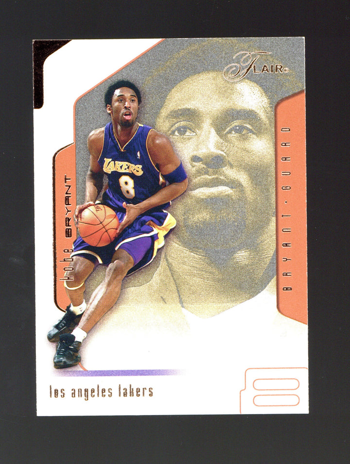 2001-02 Flair #8 Kobe Bryant