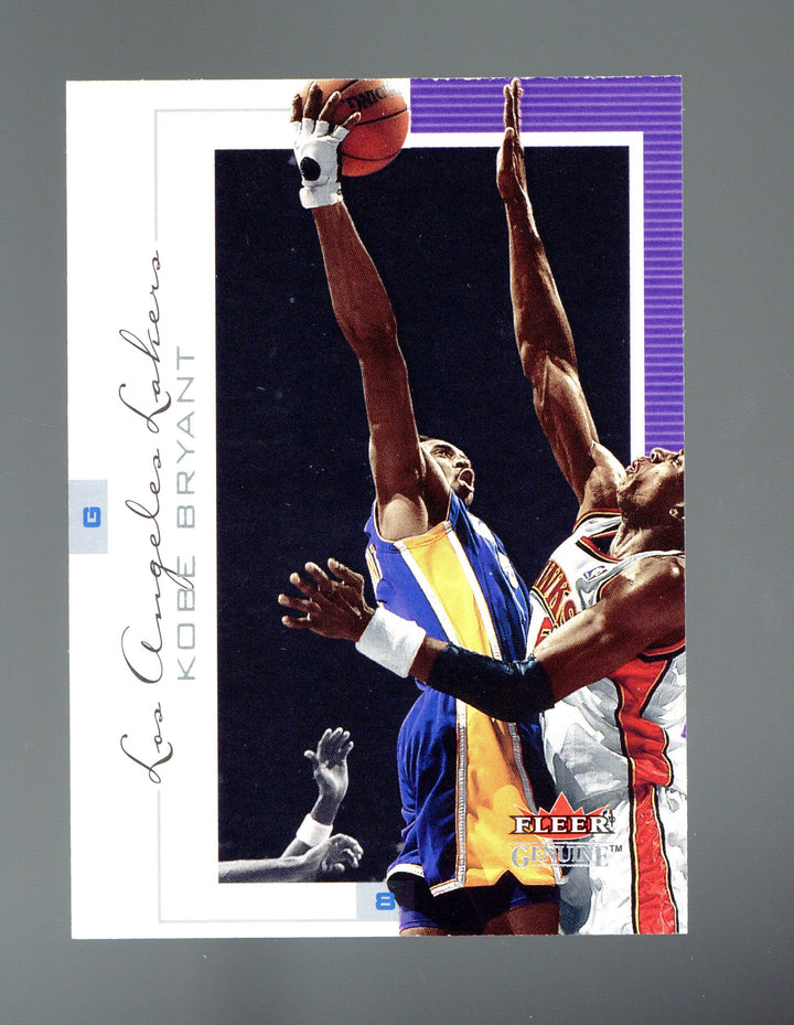 2000-01 Fleer Genuine #26 Kobe Bryant