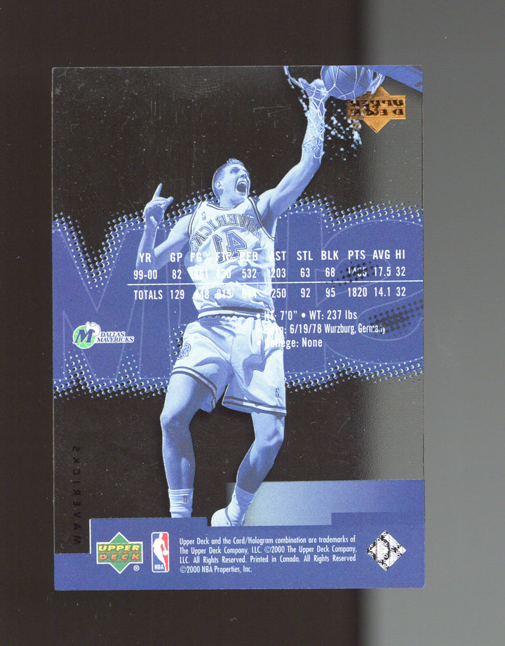 2000-01 Upper Deck Slam #13 Dirk Nowitzki