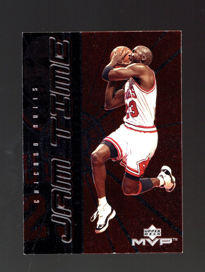 1999-00 Upper Deck MVP #JT1 Michael Jordan Jam Time