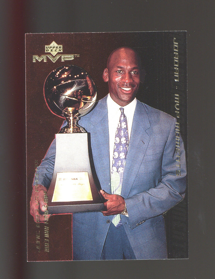 1999-00 Upper Deck MVP #MJ11 Michael Jordan Jordan MVP Moments