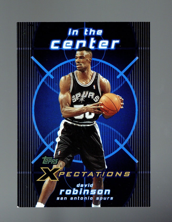 2001-02 Topps Xpectations #IC5 David Robinson In The Center
