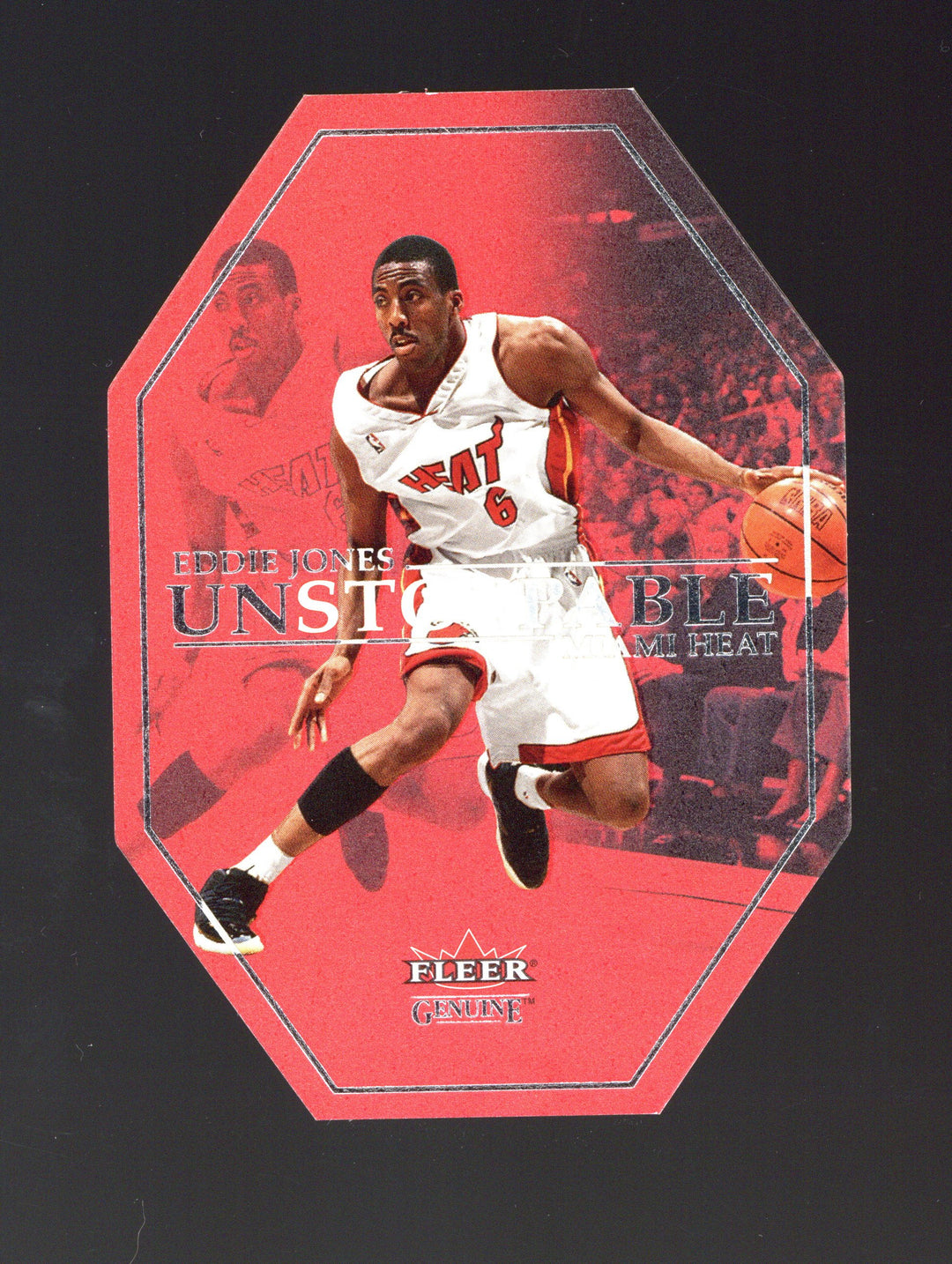 2001-02 Fleer Genuine #6 U Eddie Jones Unstoppable