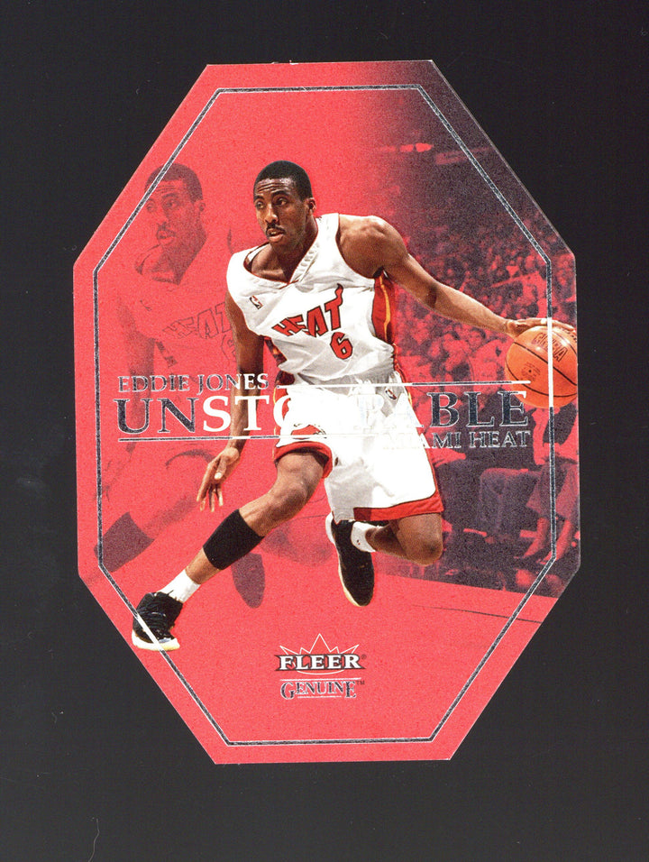 2001-02 Fleer Genuine #6 U Eddie Jones Unstoppable