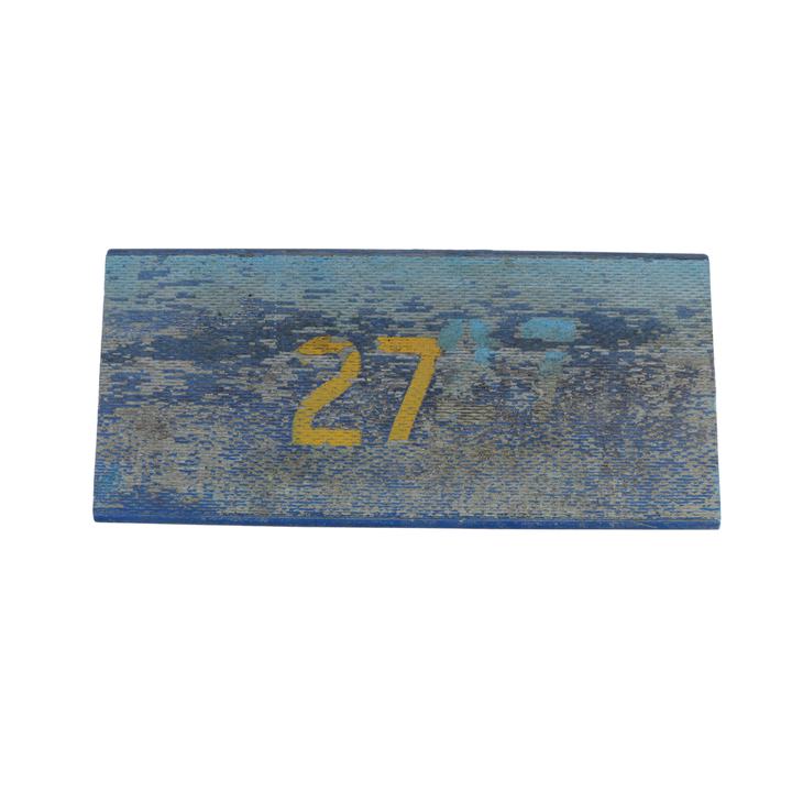 Michigan Wolverines Authentic 60's-90's Big House Fiberglass #27 Bleacher Seat
